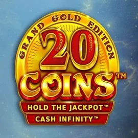 20 Coins Grand Gold Edition slot logo by Wazdan at AllySpin Casino