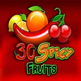 Official Slots logo: 30 Spicy Fruits by Amusnet Interactive at AllySpin Casino
