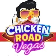 Chicken Road Vegas casino game by InOut – featured logo at AllySpin Casino