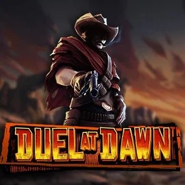 Duel At Dawn game by Hacksaw Gaming – logo hosted on AllySpin Casino