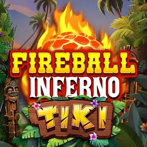 Fireball Inferno Tiki by NetEnt, showcased at allyspinn.gr – game logo